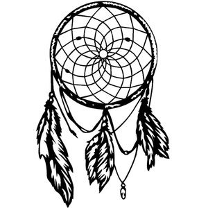 DREAM CATCHER VINYL DECAL WINDOW LAPTOP WALL Car